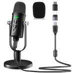 KKX Professional USB Recording Condenser Microphone Cardioid Microphone Kit - JIAN CHENG TECHNOLOGY INC.