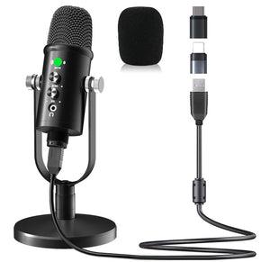KKX Professional USB Recording Condenser Microphone Cardioid Microphone Kit - JIAN CHENG TECHNOLOGY INC.