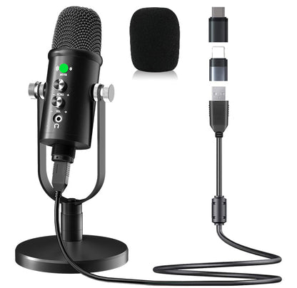 KKX Professional USB Recording Condenser Microphone Cardioid Microphone Kit - JIAN CHENG TECHNOLOGY INC.
