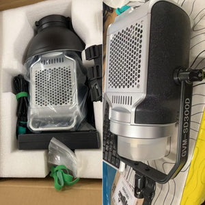 GVM-SD300D 300W Bi-Color LED Video Light High Power Monolight（Open Box） - GVM