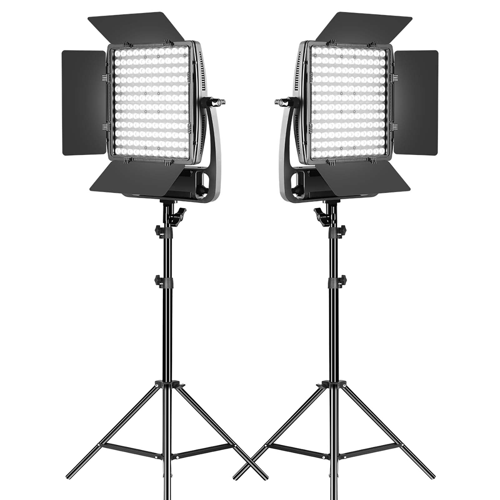 GVM LT100S 100W High Power Bi Color Lens Light beads Video Lighting Kit