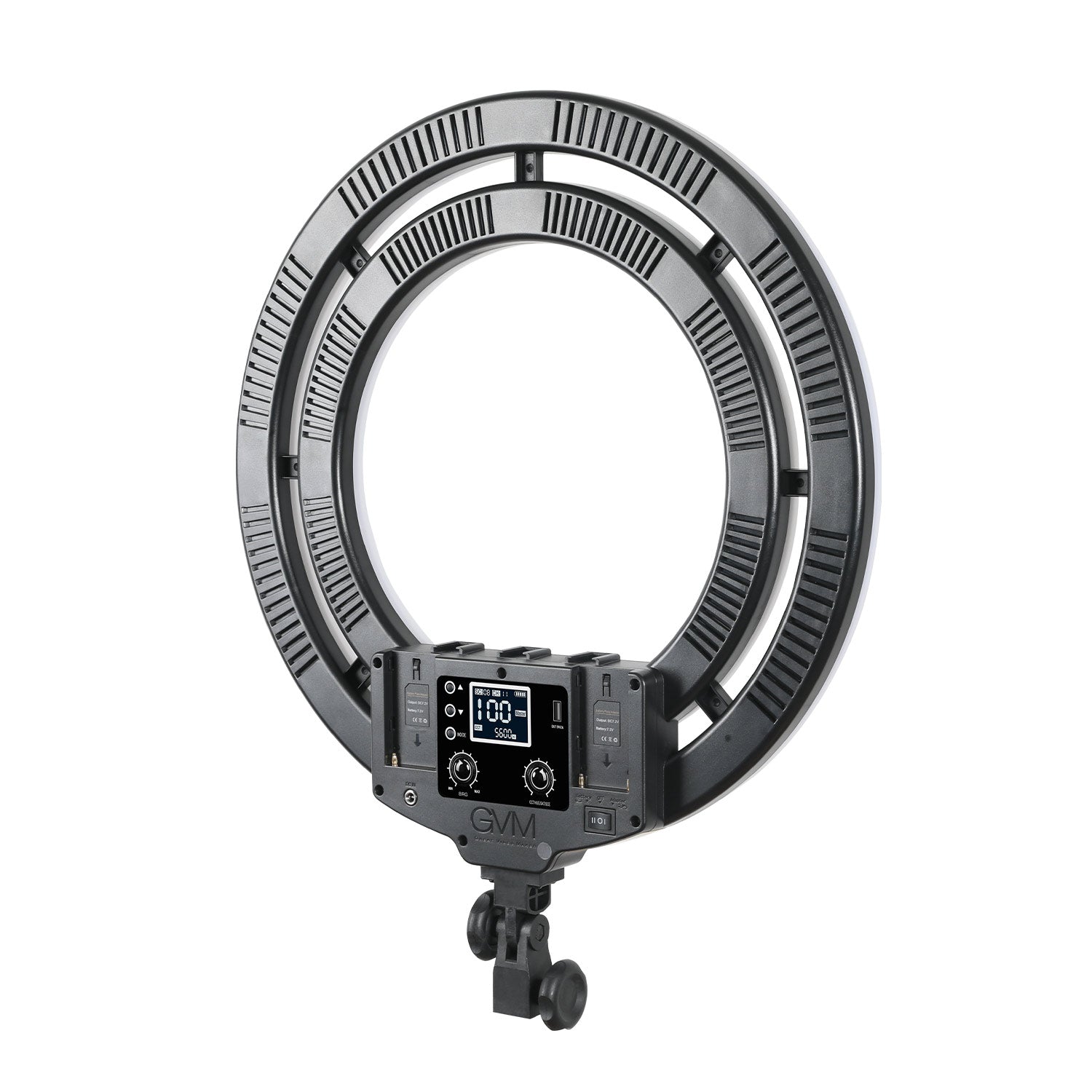 GVM-Ring18 50W High Power Bi-Color & RGB Ring Light Kit (18