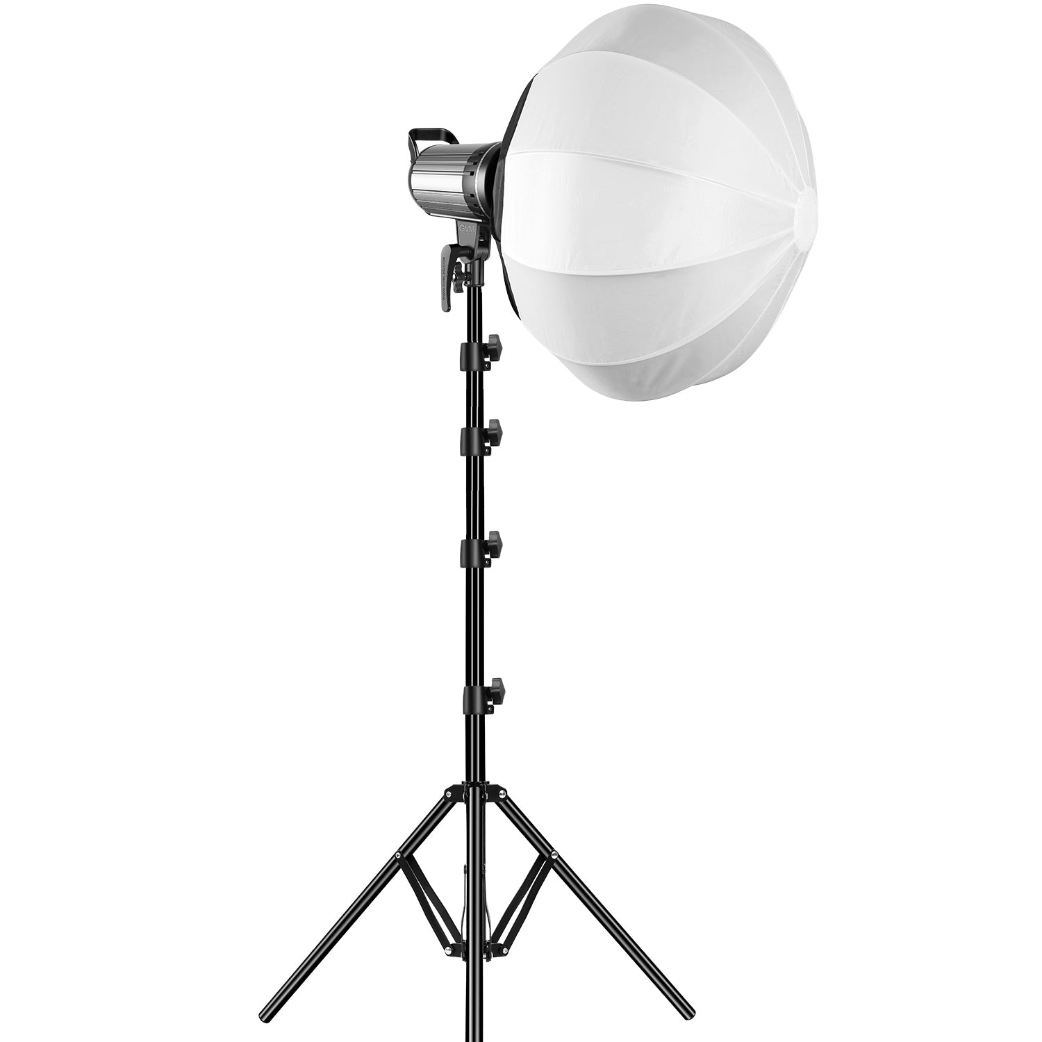 GVM-G100W 90W High Power LED Spotlight Bi-Color Studio Lighting Kit with Lantern Softbox - GVMLED