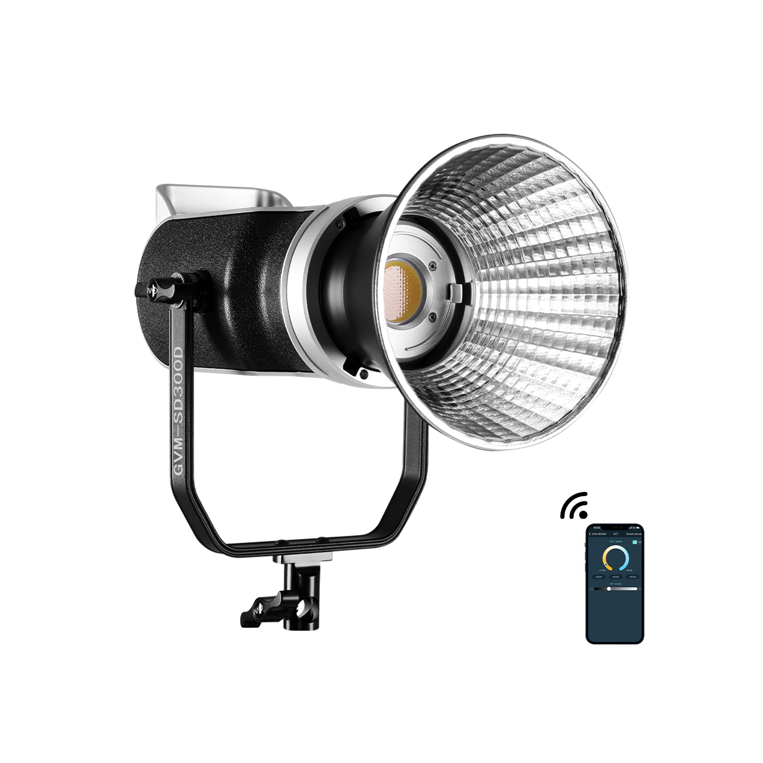 GVM-SD300D 300W Bi-Color LED Video Light High Power   LED Daylight - GVMLED