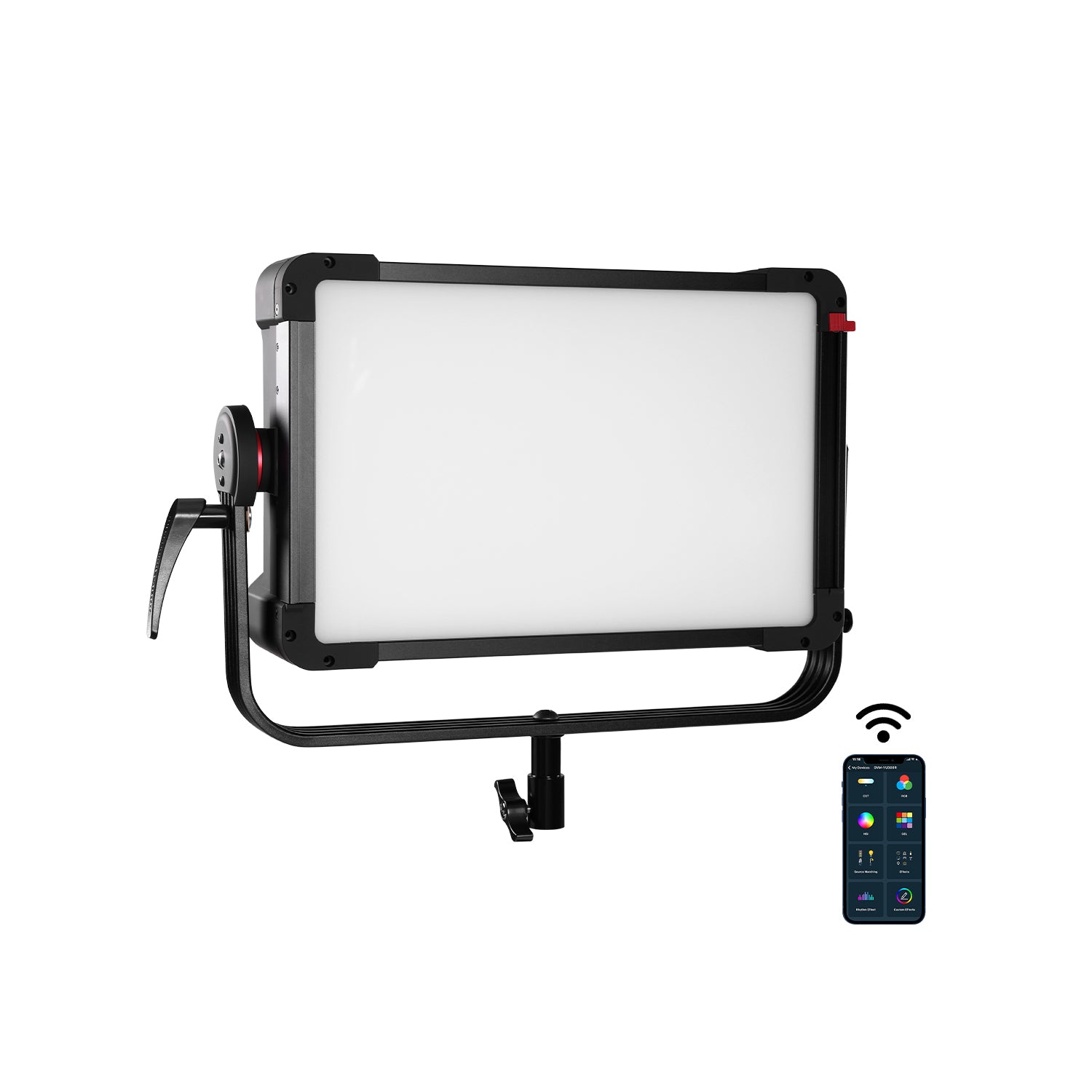 GVM YU300R Led Video Lights Panel Rgb And Bi-Color Studio Light - GVMLED