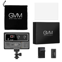 Load image into Gallery viewer, GVM-10S Bi Color Professional Video on Camera Video Light with Control Knob - GVMLED
