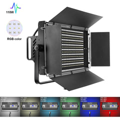 GVM 110S RGB Powerful Bi-color and RGB Video Panel Light - GVMLED