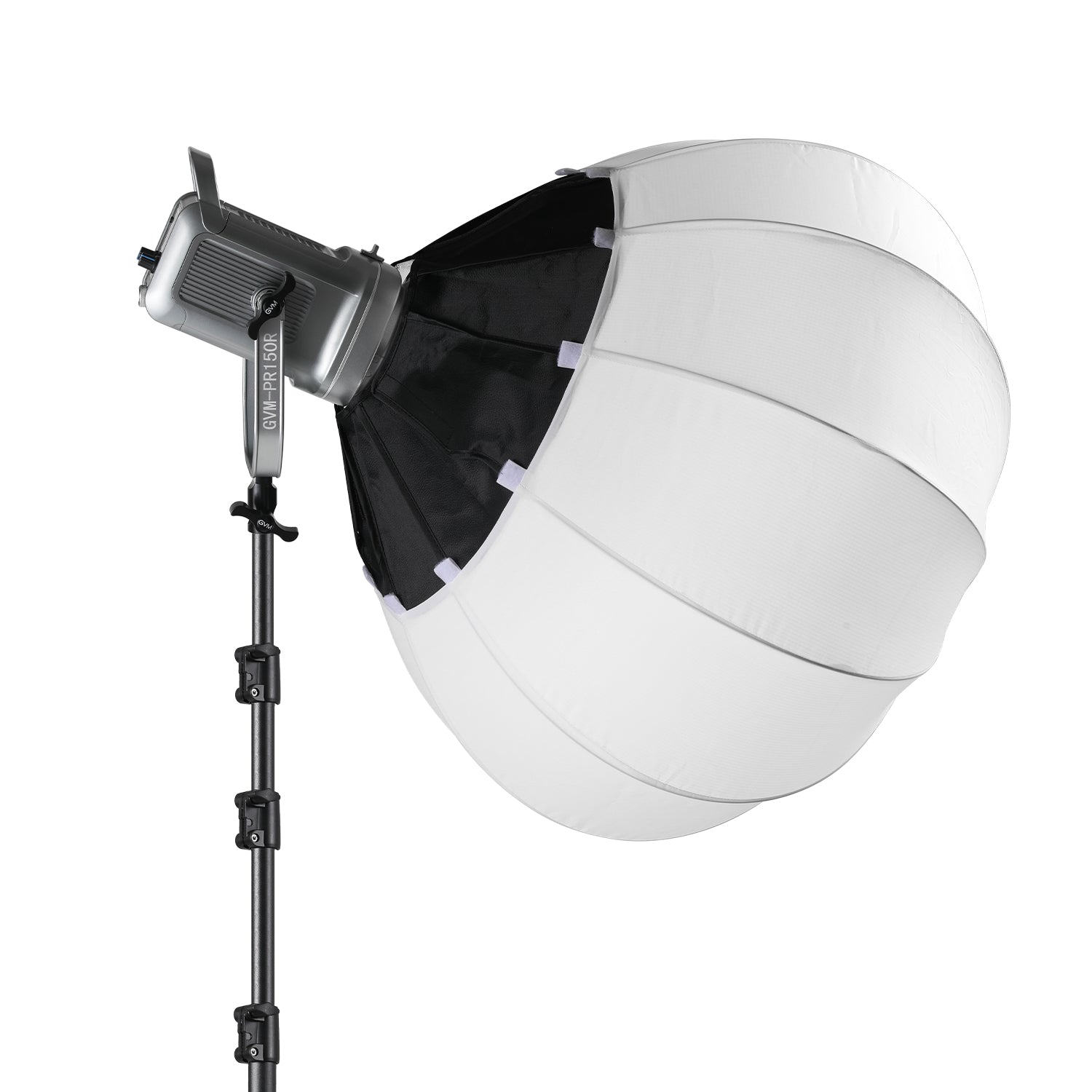 GVM 150R 150W High Power LED Spotlight Bi-Color & RGB Studio Lighting Kit with Lantern Softbox - BOGO - GVMLED