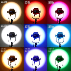 GVM 200R RGB Bi-Color LED Video Lights BOGO - GVMLED