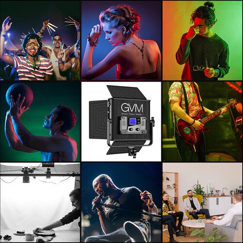 GVM 50RS RGB LED Light Panel (BOGO) - GVMLED