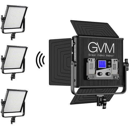 GVM 50RS RGB LED Light Panel (BOGO) - GVMLED
