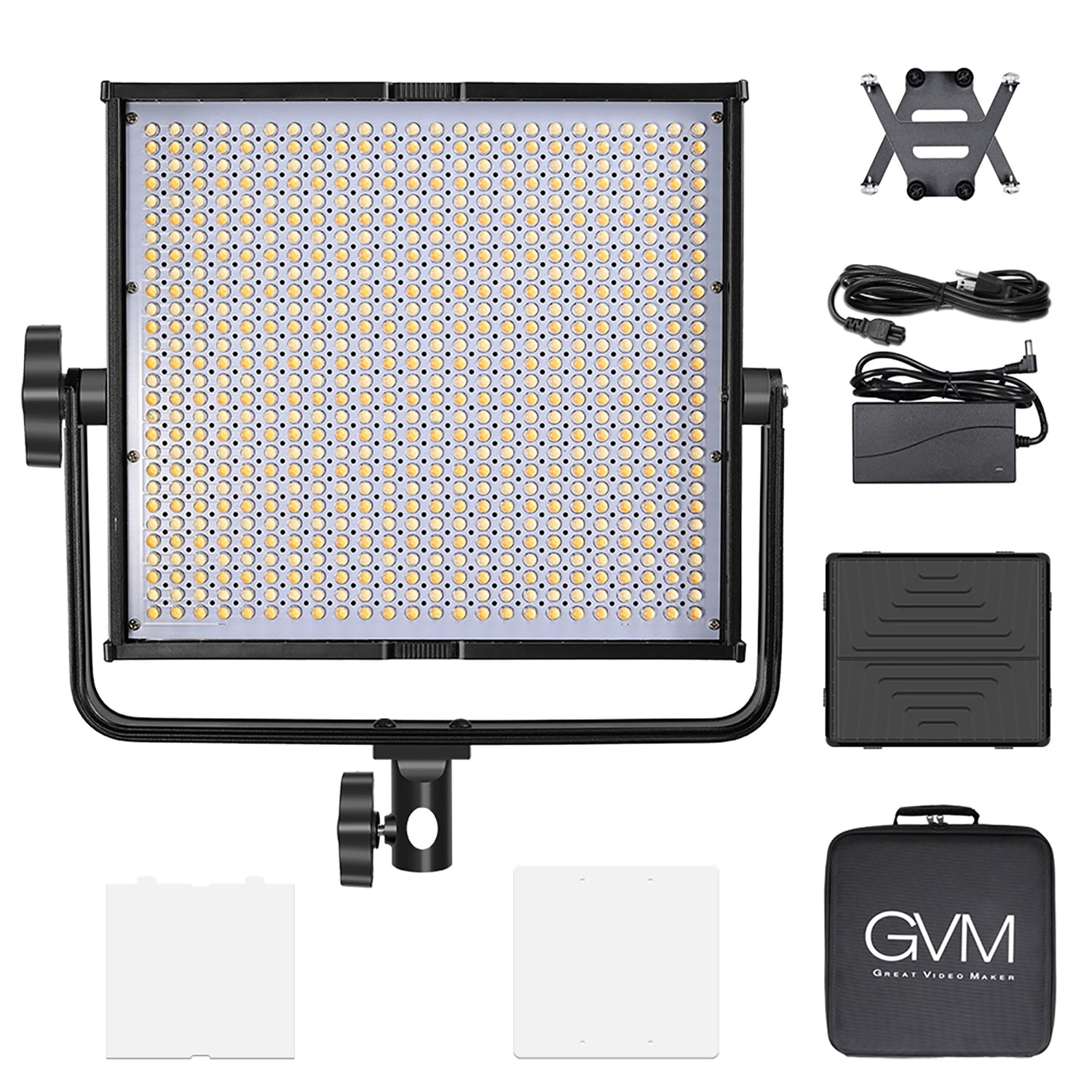 GVM-520S 30W High Beam High Brightness Bi-Color LED VIdeo Soft Light - GVMLED