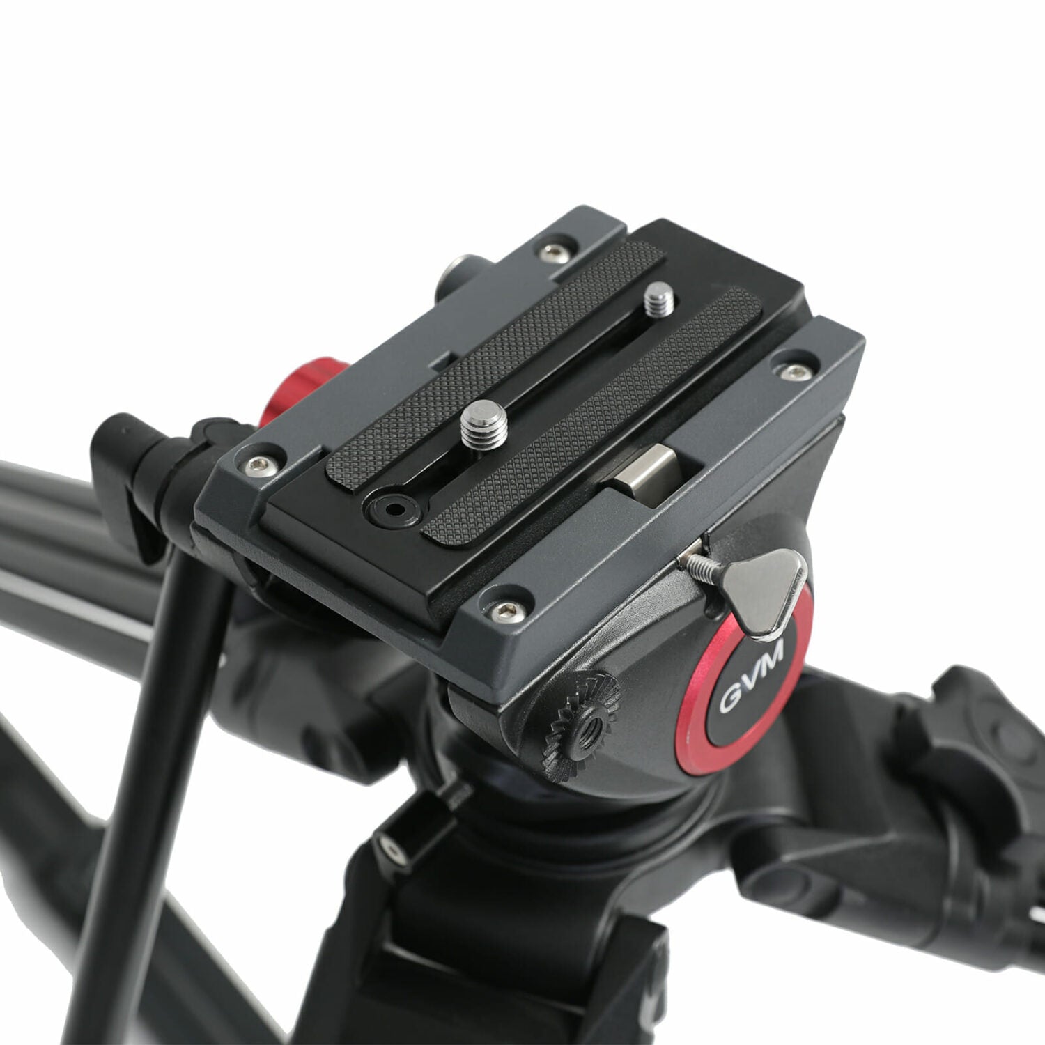 GVM 7017D Aluminum Video Tripod with Fluid Head System - GVMLED