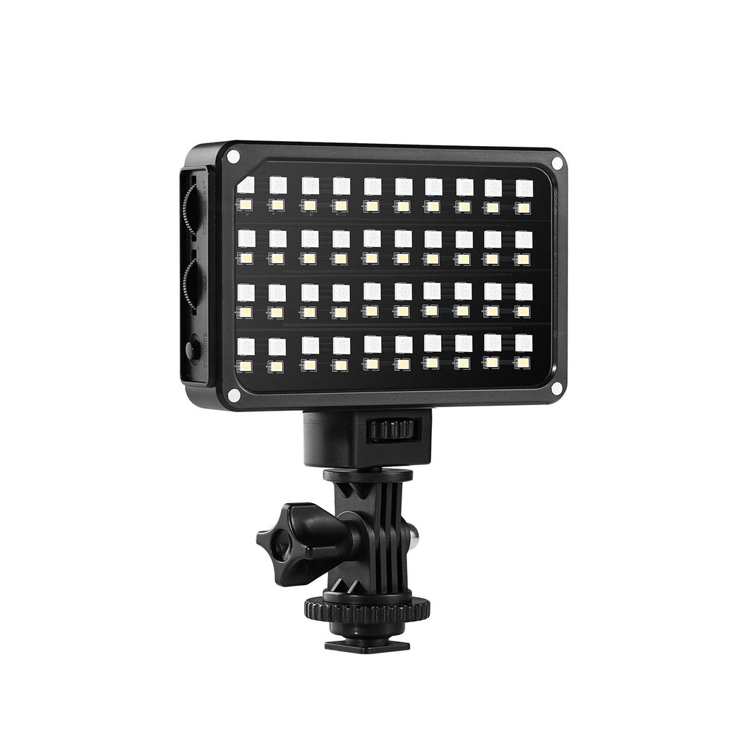 GVM RGB-10S LED On-Camera RGB LED Video Light with Wi-Fi Control