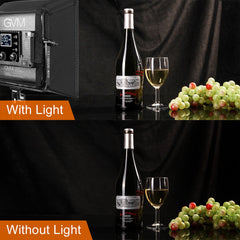 GVM-800D 40W Bi-color and RGB Video Panel Light With Softbox - GVMLED