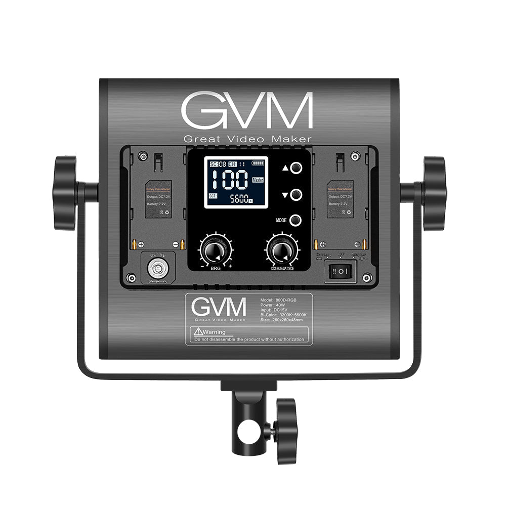 GVM RGB LEDビデオライト Amazon.com : GVM RGB LED Video Lighting Kit, 800D Studio