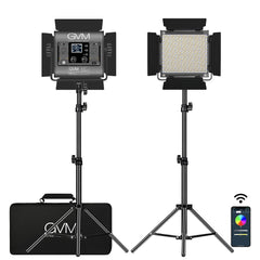 GVM 850D rgb led studio video light kit - GVMLED