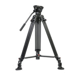 GVM Aluminum Camera Video Tripod DX16 with Fluid Head System - GVMLED