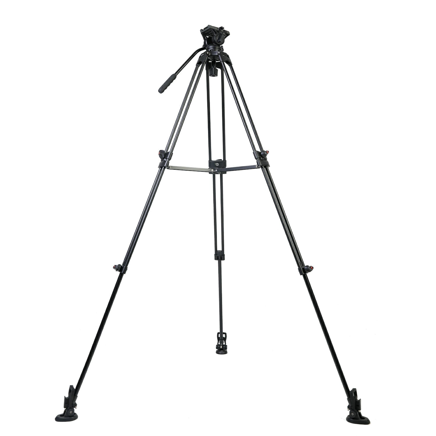 GVM Aluminum Camera Video Tripod DX16 with Fluid Head System - GVMLED