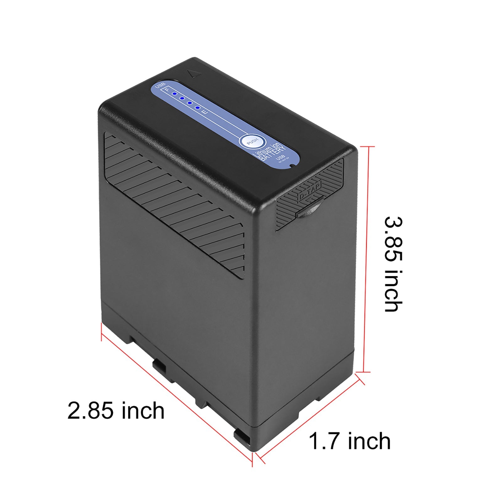 GVM BP-U65 5600mAh Battery with Charger for Sony PMW / PXW Series Cameras - GVMLED