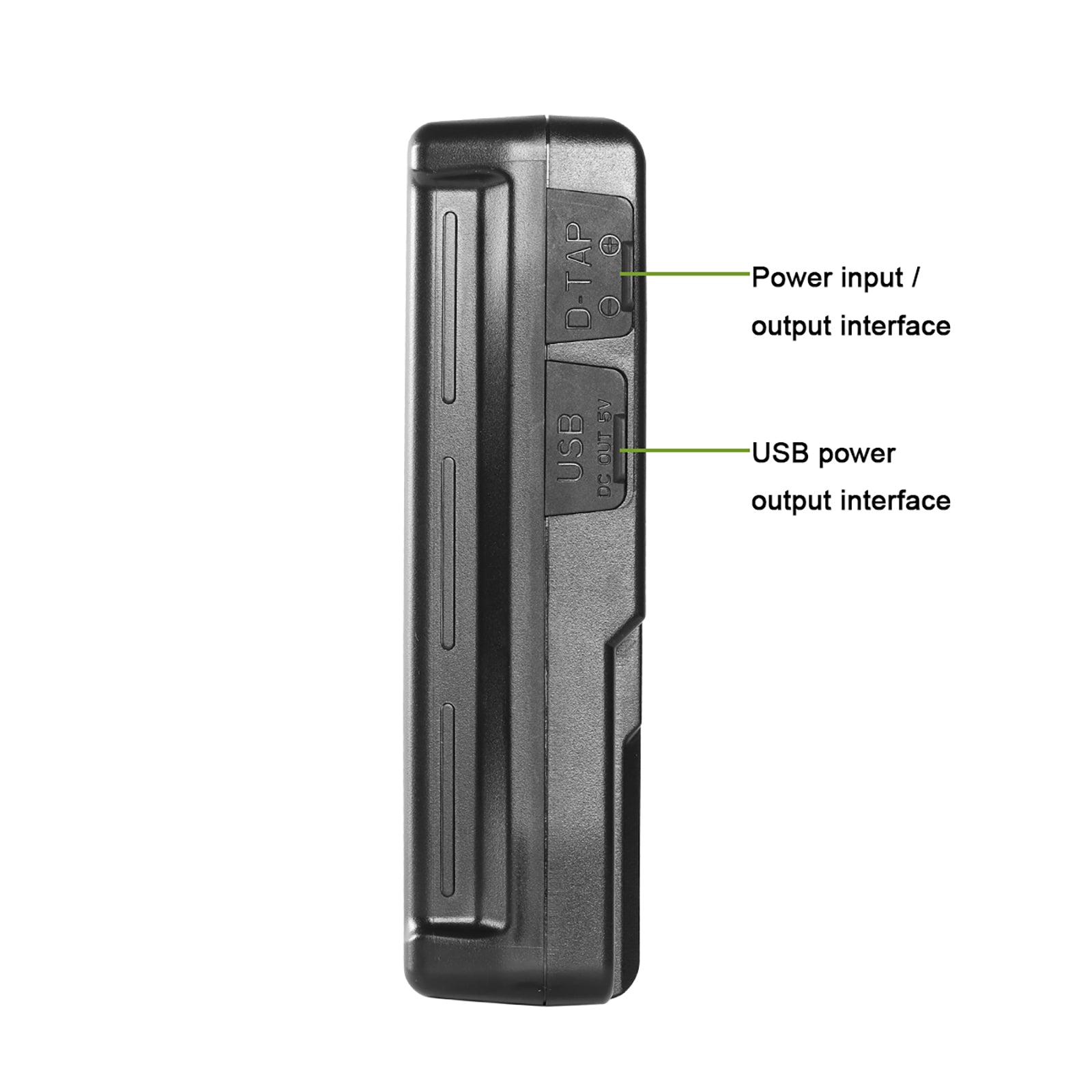 GVM BV-95 Battery both D-Tap and DC outputs - GVMLED