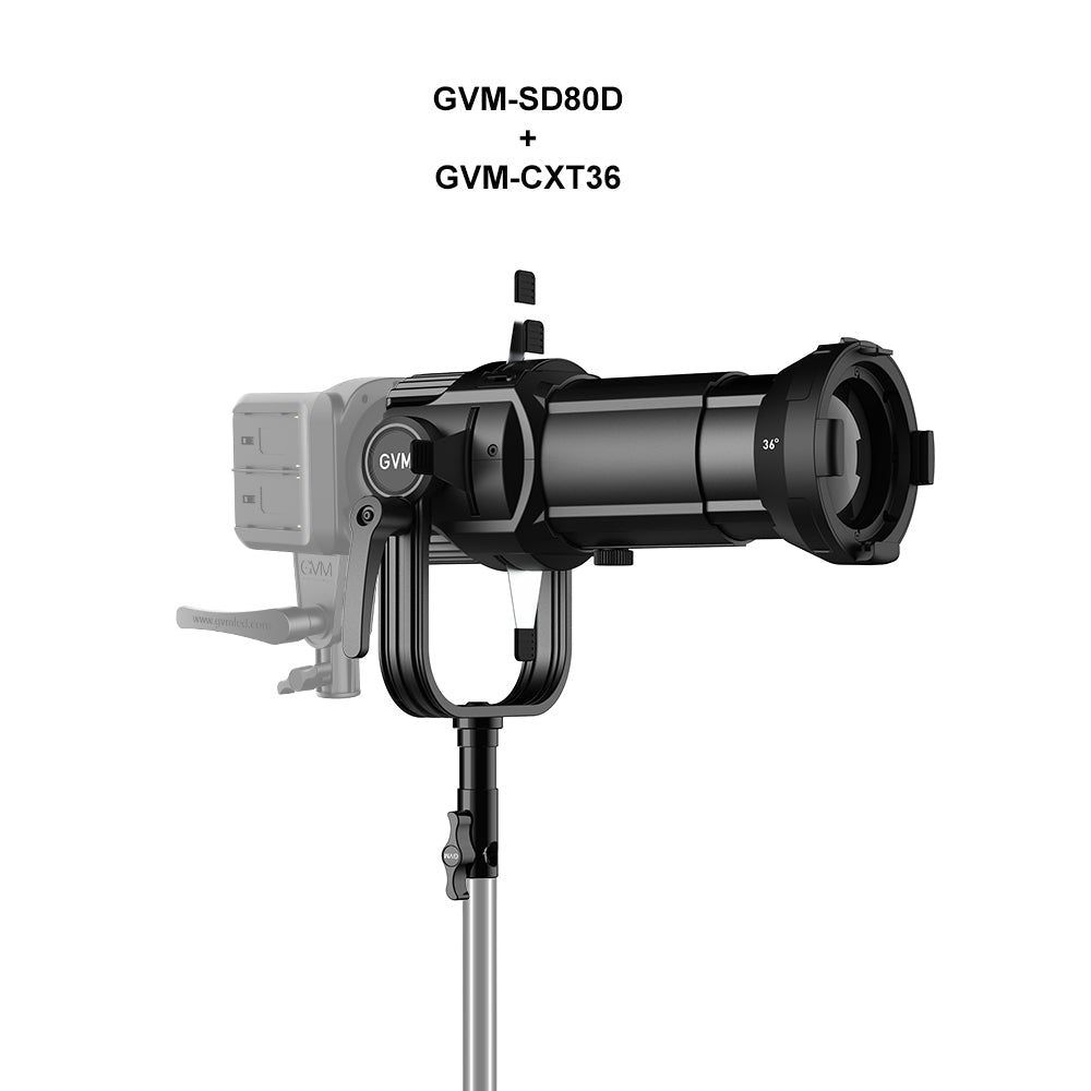 GVM CXT36 Spot lens For Power 300W or less Monolight - GVMLED