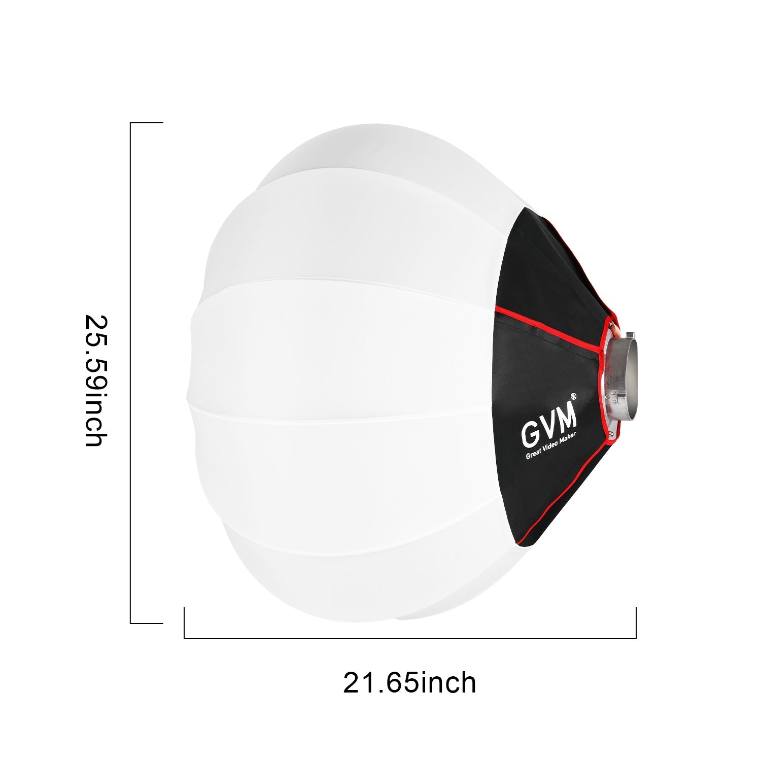 GVM DL65R Lantern Softbox (26'') - GVMLED