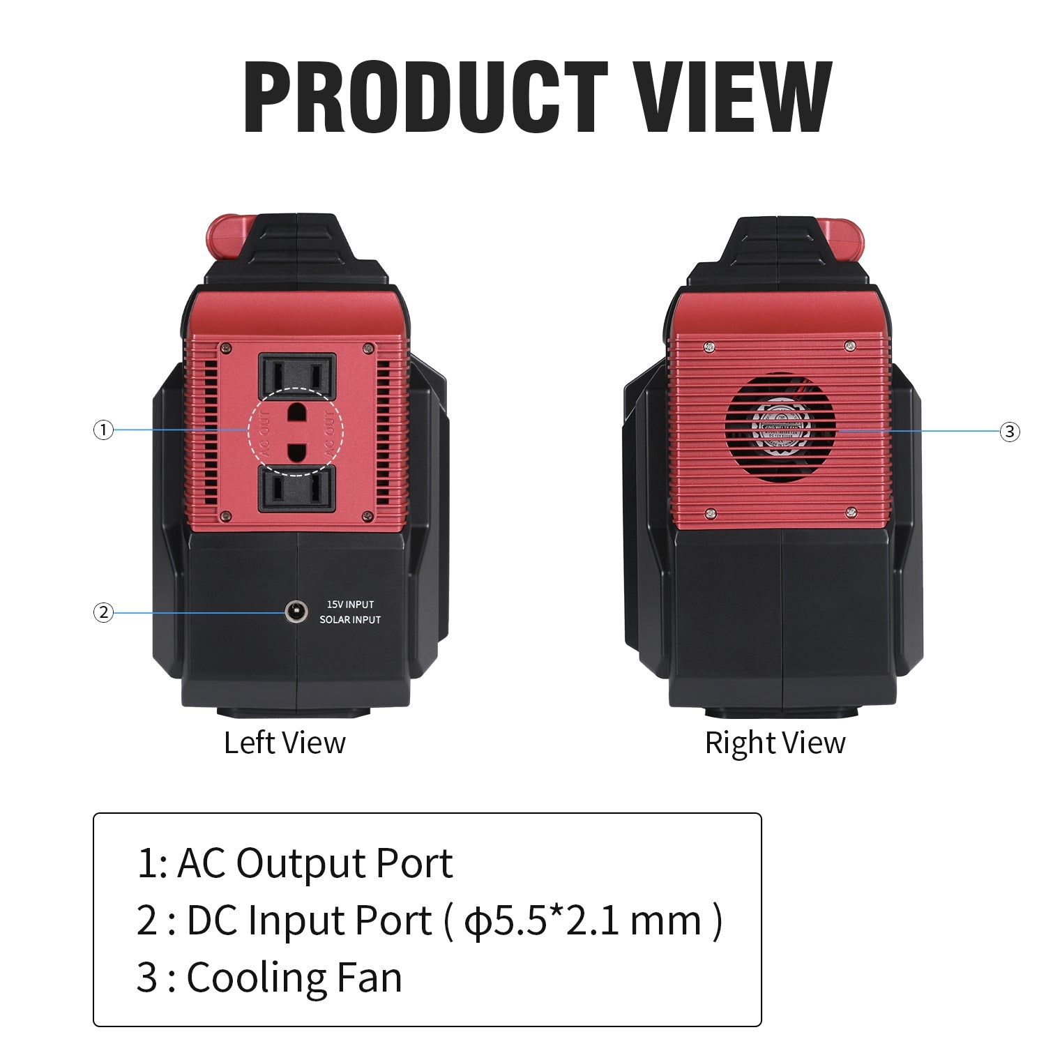 GVM H300W Portable Power Station - GVMLED