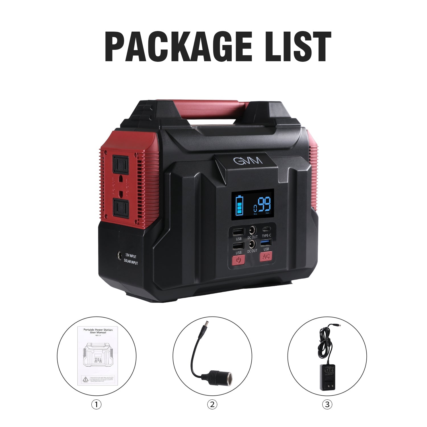 GVM H300W Portable Power Station - GVMLED