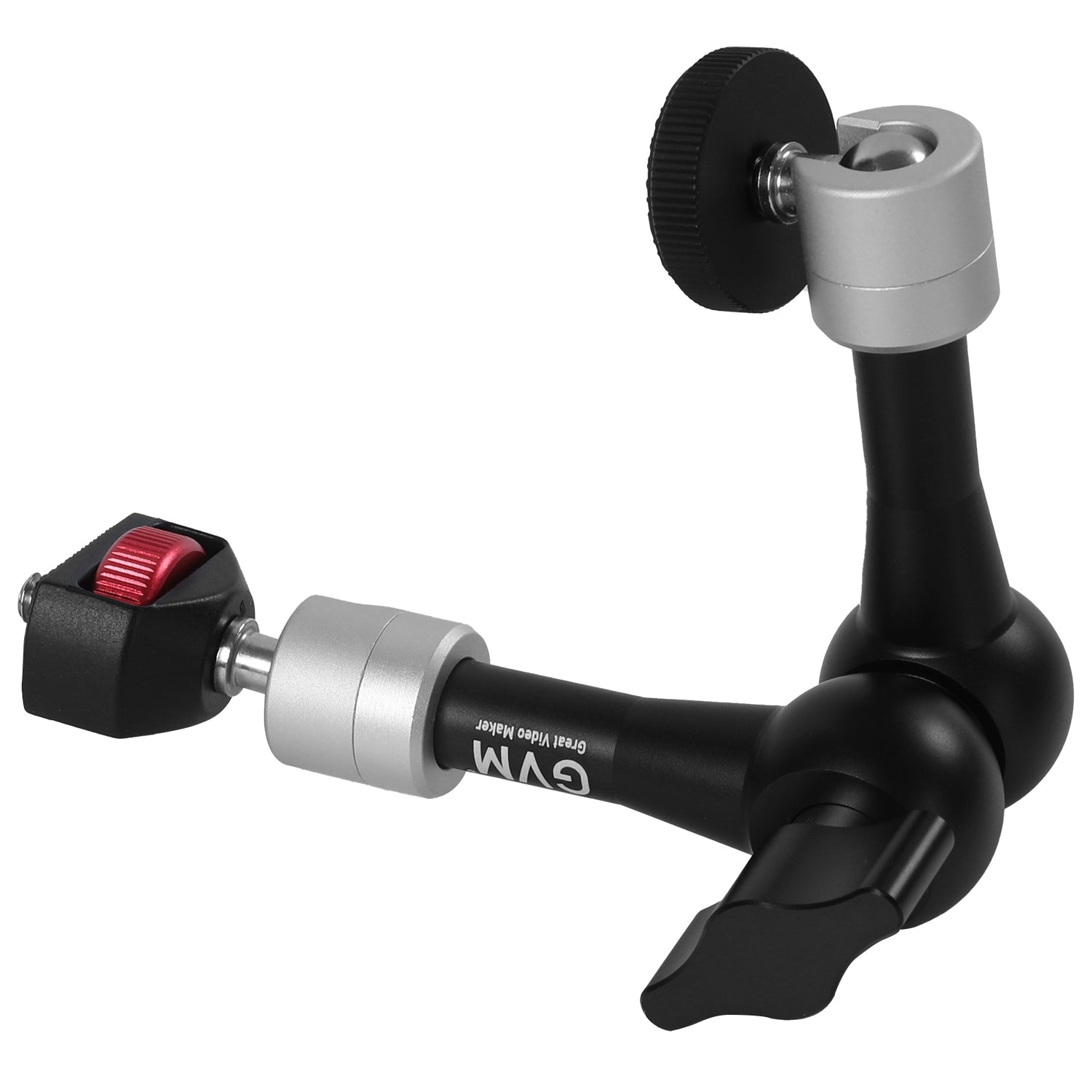 GVM Heavy-Duty Dual 7" Articulating Universal Magic Arm Grip with 1/4'' Ball Heads - GVMLED