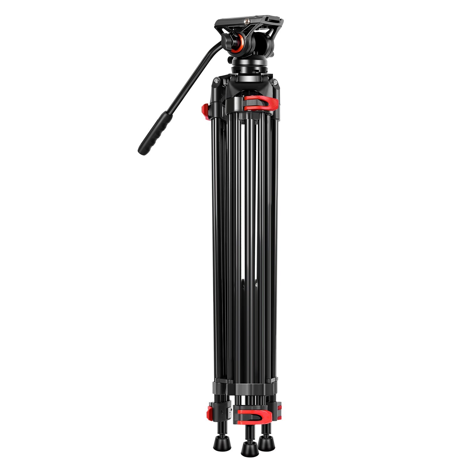 GVM JJL-JY Video Tripod System with Fluid Head - GVMLED