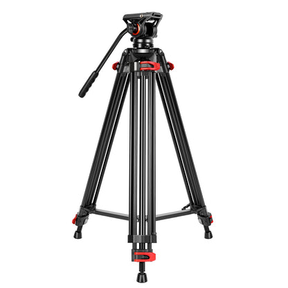 GVM JJL-JY Video Tripod System with Fluid Head - GVMLED