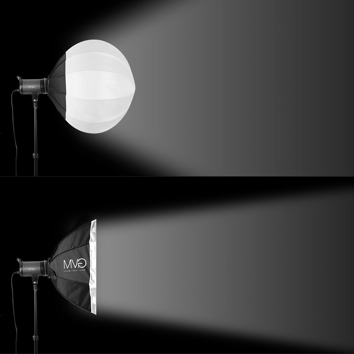 GVM Lantern Globe Softbox  (26") - GVMLED