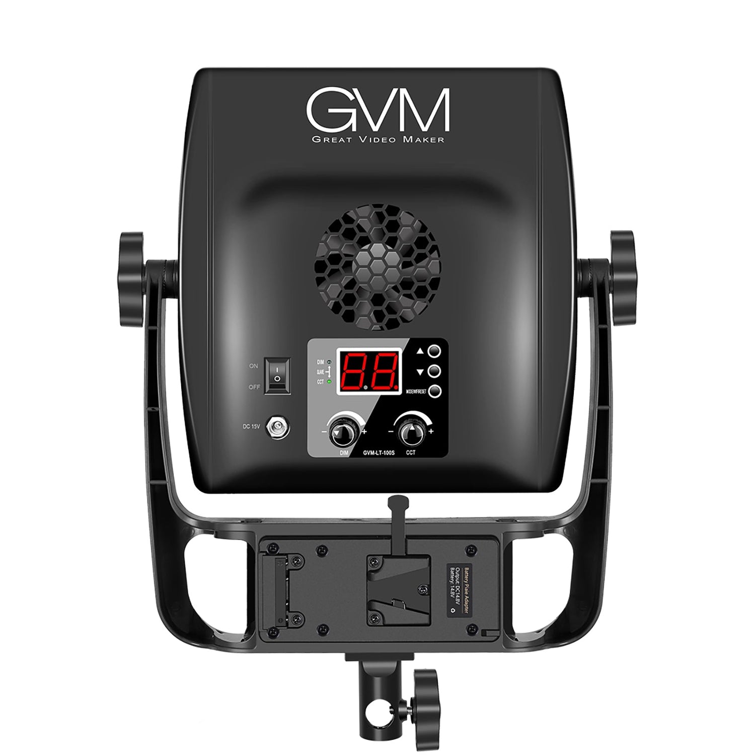 GVM-LT100S 100W High Power Bi-Color Lens Light beads Video Lighting Kit - GVMLED