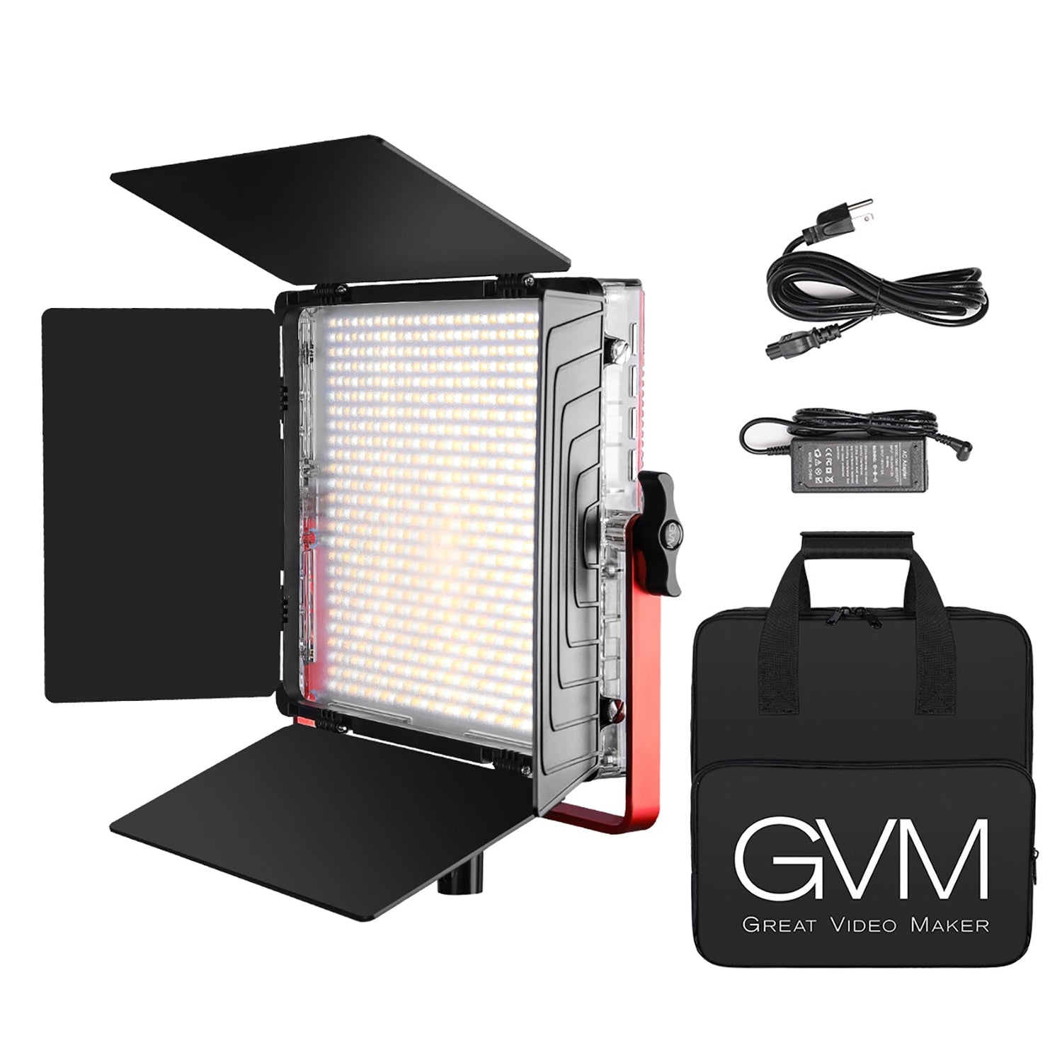 gvm mb832 led studio video light bi color 2 light kit - GVMLED