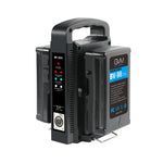 GVM Micro-Series BV-98 Li-Ion V-Mount 2-Battery with Dual Charger Kit - GVMLED