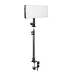 gvm on camera rgb led video light with bluetooth app control and power supply - GVMLED