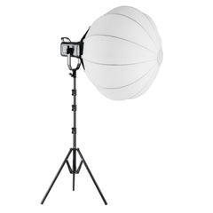 GVM PR150D 150W High Power LED Spotlight Bi-Color Studio Lighting Kit with Lantern Softbox - GVMLED