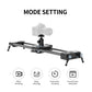 GVM Professional Brushless 2 Axis Carbon Fiber Motorized Camera Slider (32") - GVMLED