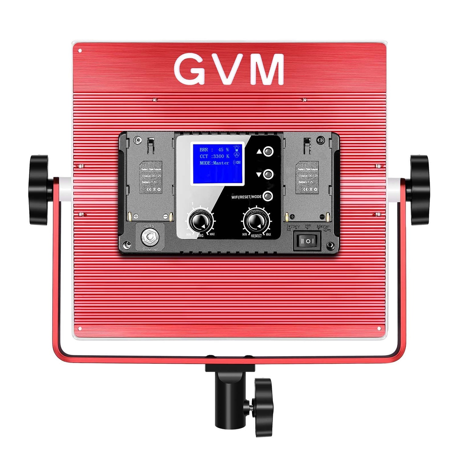 GVM R50R288 50W High Power Soft Light Bi-Color & RGB Video Light 2-Light-Kit - GVMLED