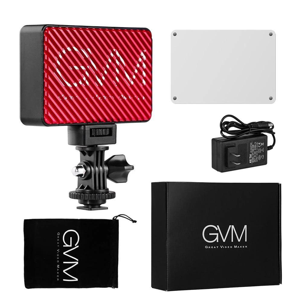 GVM 7S RGB LED On-Camera Video Light with Wi-Fi Control - GVMLED
