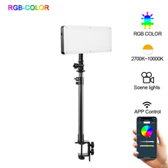 GVM RGB20W On-Camera RGB LED Video Light with Bluetooth APP Control - GVMLED