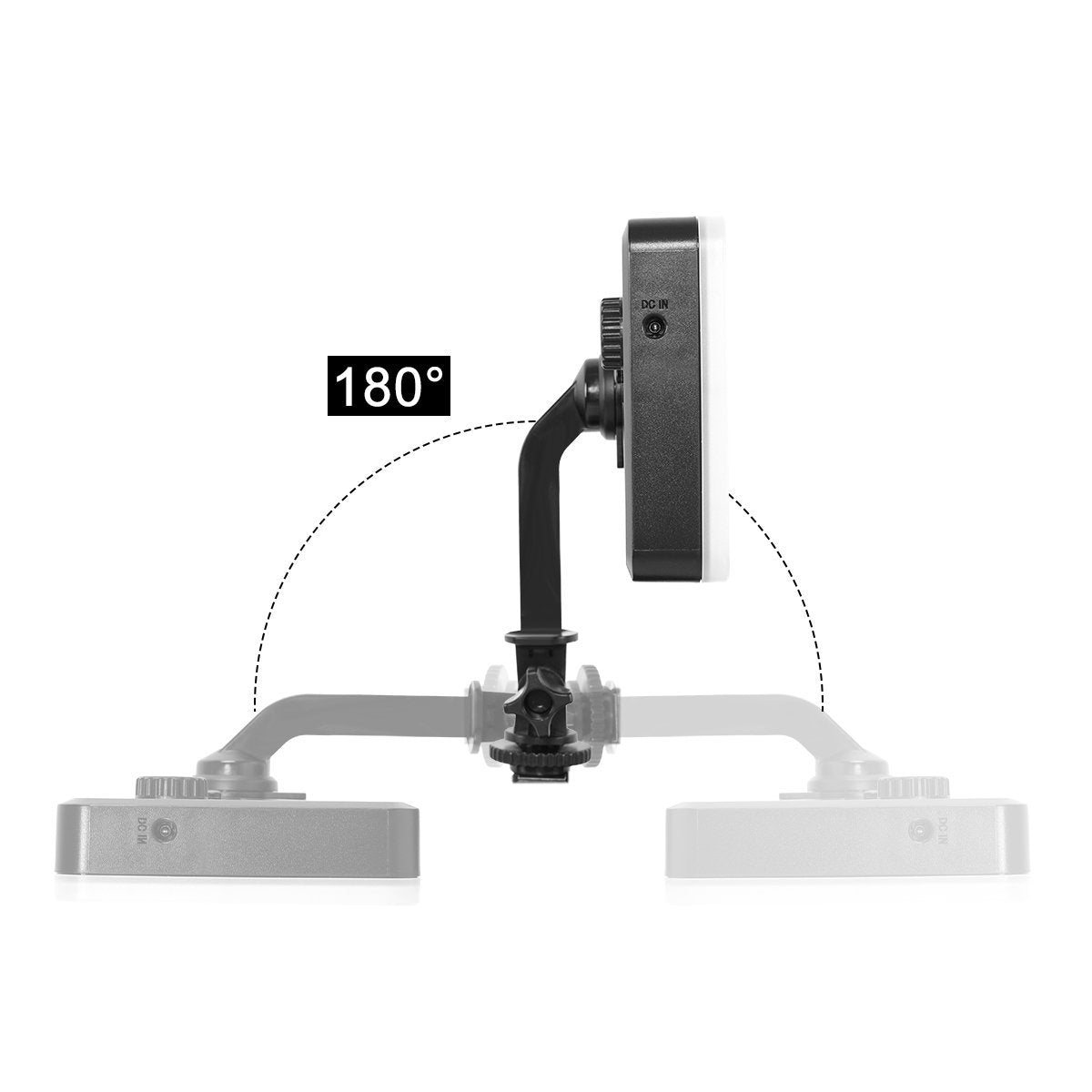 GVM RGB20W On-Camera RGB LED Video Light with Bluetooth APP Control - GVMLED