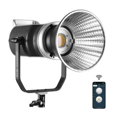 GVM-SD200D 200W LED Video Light High Power LED Spotlight Bi-Color LED Daylight - GVMLED