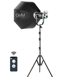 GVM SD200D LED Video Light with Softbox - GVMLED