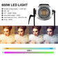 GVM SD600D 600W Bi-Color LED Video Light 3 kits - GVMLED