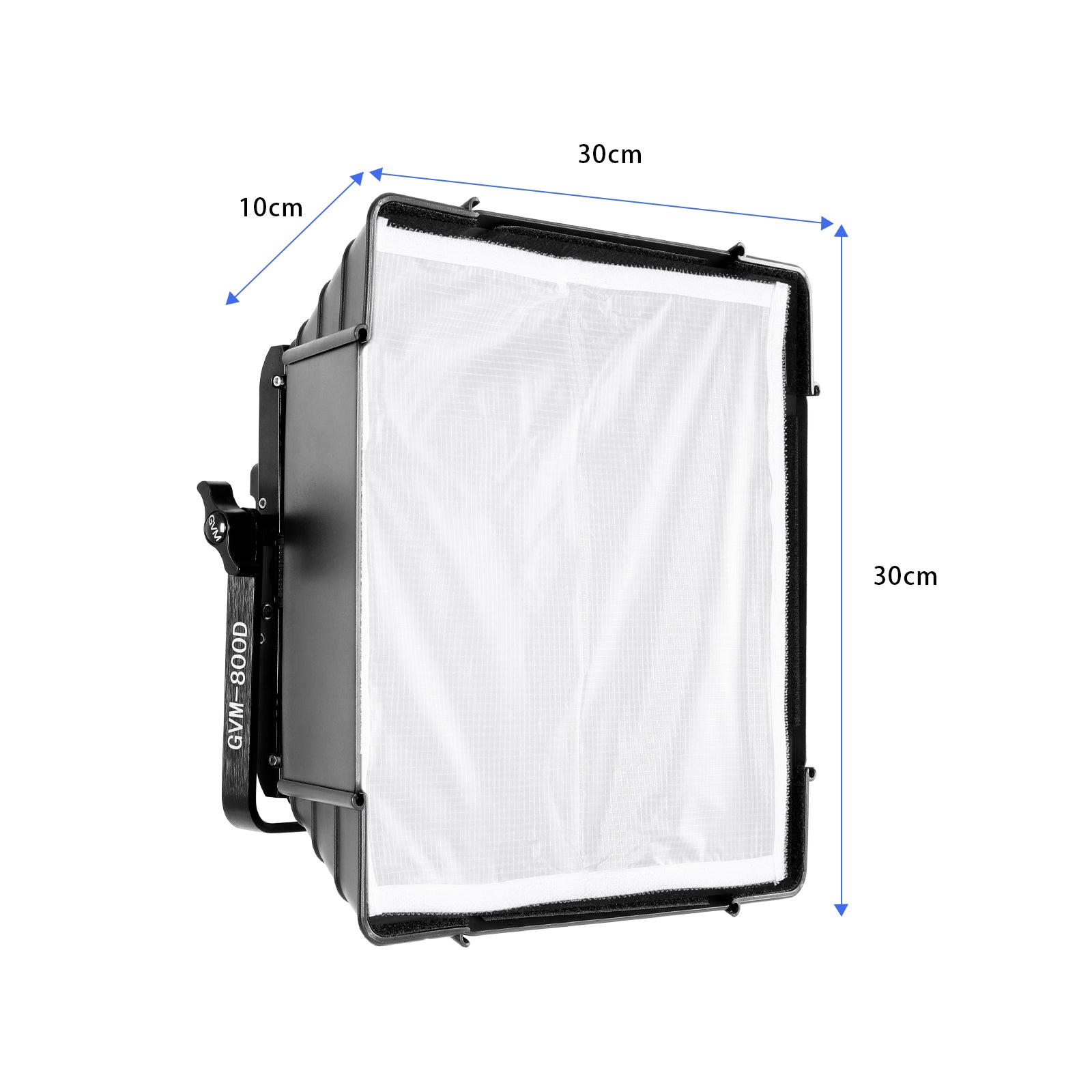 GVM Softbox for 480LS/560AS/800DRGB Series LED Lights (11 x 11") - GVMLED