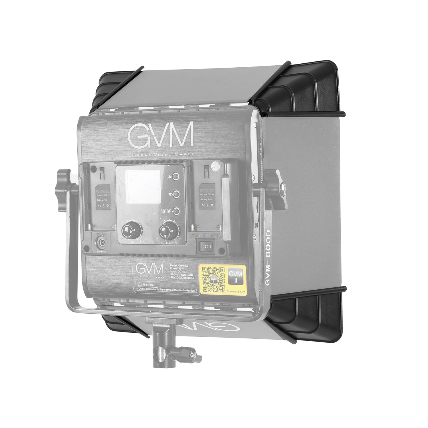 GVM Softbox for 480LS/560AS/800DRGB Series LED Lights (11 x 11