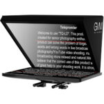 gvm teleprompter travel kit with 18 5 android all in one monitor and flight case - GVMLED