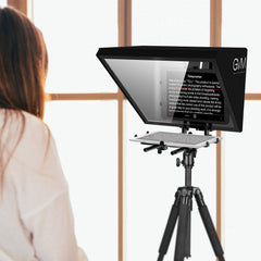 GVM TQ-L Teleprompter for Tablets and Smartphones with Bluetooth Remote and App - GVMLED